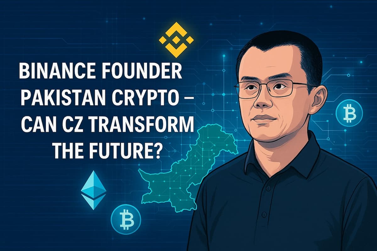 Binance Founder Pakistan Crypto – Can CZ Transform the Future?