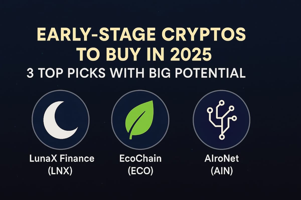 Early-Stage Cryptos to Buy in 2025: 3 Top Picks with Big Potential